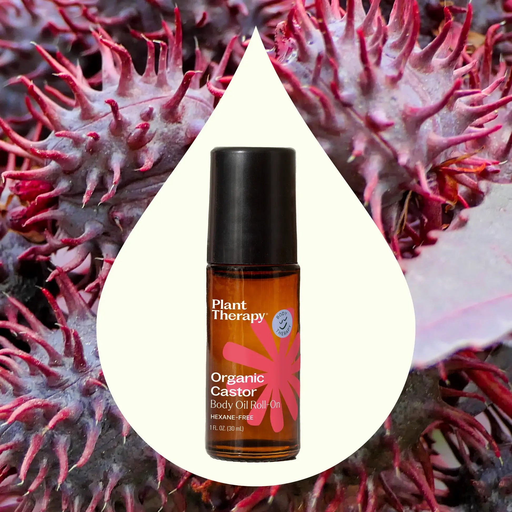 Organic Castor Oil 30mL Roll-On