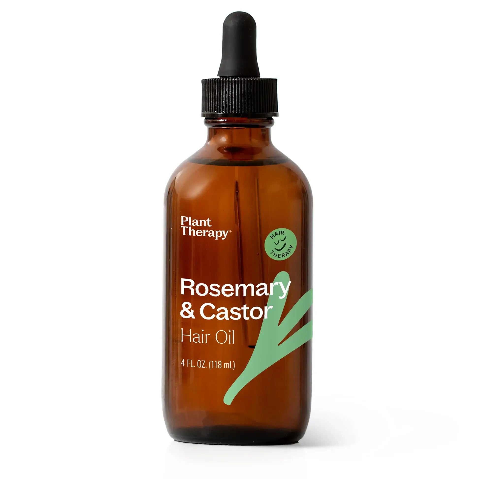 Rosemary & Castor Hair Oil 4 oz- Hair Growth & Scalp Health