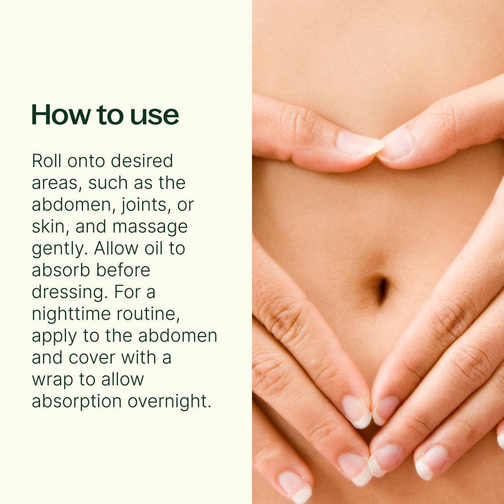 Organic Castor Oil 30mL Roll-On