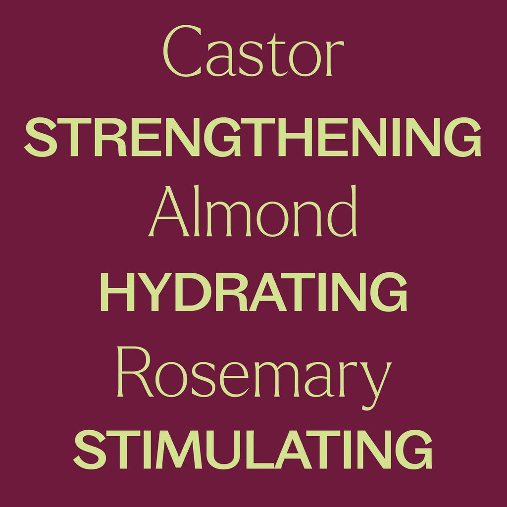 Rosemary & Castor Hair Oil 4 oz- Hair Growth & Scalp Health