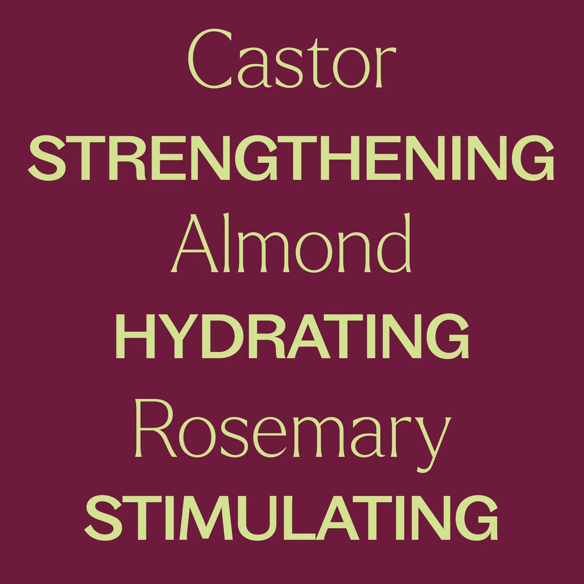 Rosemary & Castor Hair Oil 4 oz- Hair Growth & Scalp Health