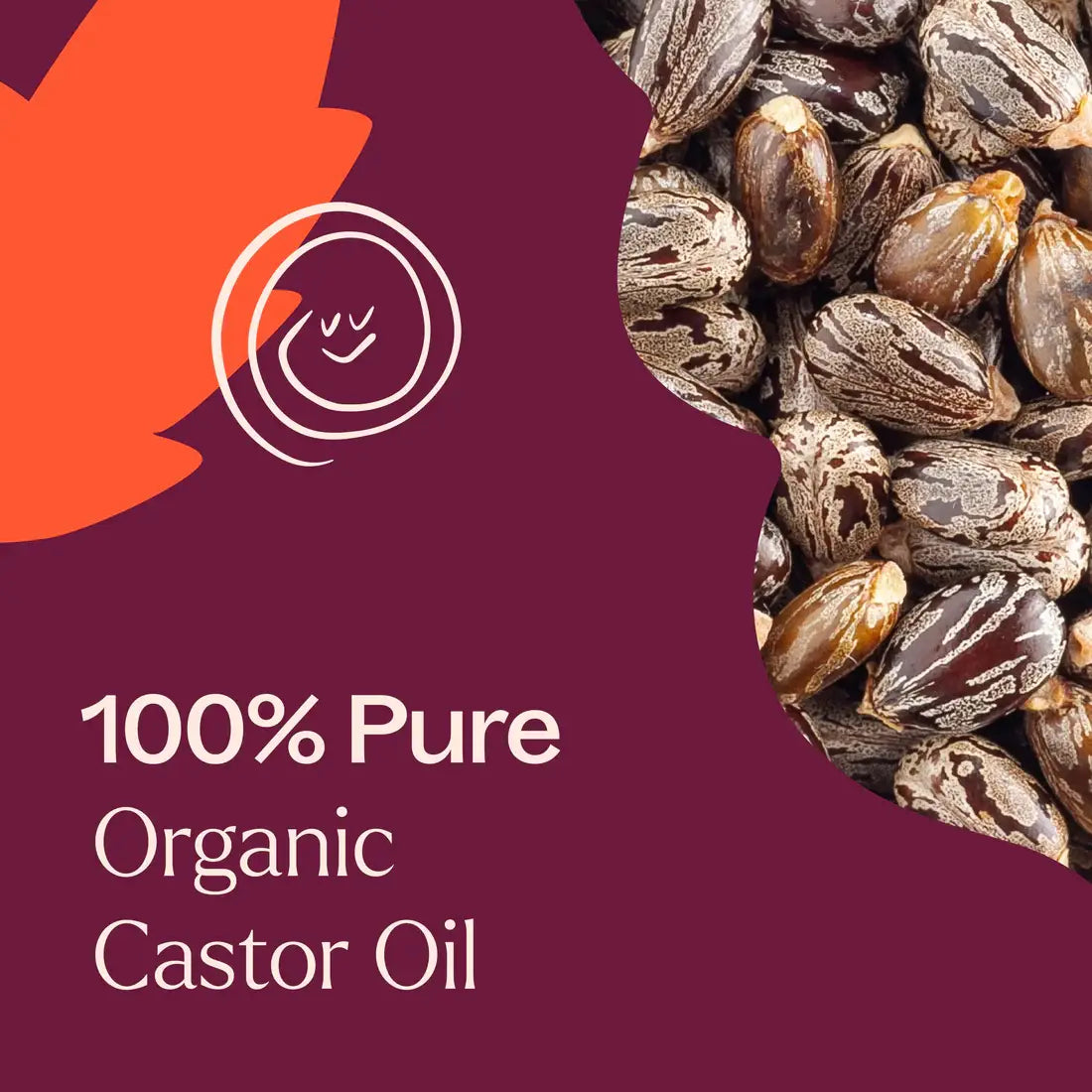 Organic Castor Oil 30mL Roll-On